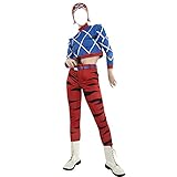 Helltaker Anime Bizarre Adventure Guīdo Mista Cosplay Kostüm für Halloween Cosplay Party