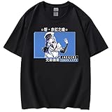 XSLGOGO Anime Akame ga Kill! T-Shirts Esdeath T-Shirts Japanischer Manga Kawaii Esdeath T-Shirts Cosplay Pullover für Fans