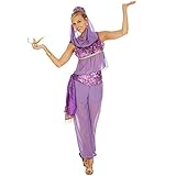 tectake Frauenkostüm Zauberhafte Orient Lady | Orientalische Verkleidung | Verspieltes Oberteil und Pump Hose | inkl. Kopfschmuck (XXL | Nr. 300989)