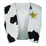 Woody Kostüm Weste Erwachsene Cowboys Halloween Button Down Langarm Freizeithemd für Damen Herren 2XL