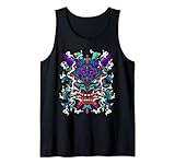 Oni-Maske Hannya Japanisch Tank Top