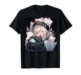 I Don't Watch Anime All the Time Anime- und Katzenliebhaber Manga Kawaii Graphic T-Shirt für Teenager, Anime Fans, Katzenliebhaber - Schwarz, S