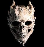 Applysu Halloween Skull Maske Dämon Gruselige Skelett Maske Horror Böse Latex Vollkopf Helm Maskerade Party Cosplay Requisiten