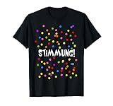 Stimmung Konfetti Silvester Karneval Kostüm Fasching lustig T-Shirt