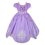 Lito Angels Prinzessin Sofia die erste Kostüm Kleid für Kinder Mädchen, Größe 5-6 Jahres 116, B