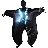 Morph Schwarzes Leuchtendes Aufblasbar Kostüm Erwachsene, Aufblasbares Kostüm Sumoringer, Kostüme Erwachsene Aufblasbar, Sumoringer Kostüm Aufblasbar, Aufblas Kostüm Erwachsene