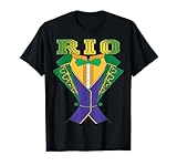 Rio Karneval Kostüm Brasilien Rio de Janeiro Souvenir T-Shirt