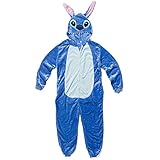 Katara 1744 - Lilo & Stitch Kostüm-Anzug Onesie/Jumpsuit Einteiler Body für Erwachsene Damen Herren als Pyjama oder Schlafanzug Unisex - viele Verschiedene Tiere