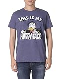Disney Herren Disney Men's Donald Duck T-shirt fashion t shirts, Marineblau Meliert, L EU