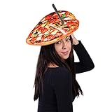 SEA HARE Pizza Kostüm Funny Hut für Party (round)