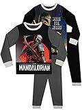 Star Wars Jungen Schlafanzug The Mandalorian 2 Pack Mehrfarbig 158