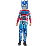 Rubies Offiziell Transformers Optimus Prime Kinderkostüm, Verkleidung für Kinder, Größe 7-8 Jahre