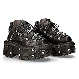 New Rock Milo Stiefelletten/Boots Hommes Schwarz - 40 - Boots