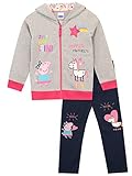 Peppa Wutz Mädchen Peppa Pig Hoodie und Leggings Mehrfarbig 104