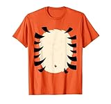 Tiger Kostüm Shirt Fasching Karneval Last Minute Halloween T-Shirt