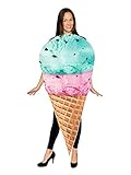 Maskworld Eiscreme Karneval Fun-Kostüm für Erwachsene