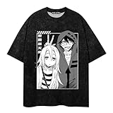 Angels of Death T-Shirt Unisex Anime Print Casual Short Sleeve Vintage Harajuku Style T-Shirt Oversize Top Cosplay Kostüm Rachel Gardner T-Shirt...