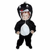 Maulwurf Kostüm-e Baby, An47 Gr. 80-86, für Babies Klein-Kind, Maulwurf-Kostüme Maulwürfe, Fasching Karneval, Kleinkinder-Karnevalskostüme, Kinder-Faschingskostüme, Geburtstags- Weihnachts-Geschenk