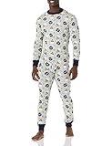 Amazon Essentials Disney | Marvel | Star Wars Herren Eng anliegende Schlafanzug-Sets, Star Wars Winter - Mens Snug-fit, L