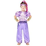(PKT) (9909186) Child Girls Shimmer Costume (6-8yr)