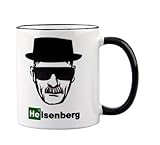 Tasse Heisenberg - Walter White - Los Pollos Hermanos - Breaking Bad Geschenk - Bild mit Hut