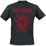 Rise Against Good Enough Männer T-Shirt schwarz XXL 100% Baumwolle Band-Merch, Bands