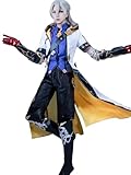 OSIAS Genshin Impact Alle Charaktere Cosplay Outfit Albedo Kostüm (L)