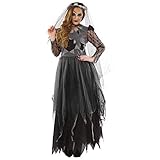 Fun Shack Halloween Kostüm Damen Zombie Braut, Zombie Braut Kostüm Damen, Halloween Kostüm Zombie Braut, Halloween Zombie Braut, Halloween Kostüm Damen Horror Braut, Zombiebraut Kostüm Damen S