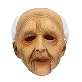 Boland - Maske für Erwachsene aus Latex für Mottparty und Karneval, Oma und Opa, Accessoire für Kostüme zur Mottoparty