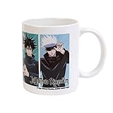 Grupo Erik Erik Jujutsu Kaisen Jujutsu High, Teetasse - Kaffeetasse - Teetasse - Kaffeetasse - Größe : 9,5 cm x 8 cm - Fassungsvermögen : 350 ml - Offizielle Lizenz