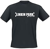 Linkin Park Bracket Logo Männer T-Shirt schwarz L 100% Baumwolle Band-Merch, Bands