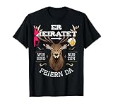 JGA T-Shirt Männer Junggesellenabschied Polterer Poltern T-Shirt