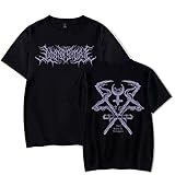 OUHZNUX Lorna Shore T-Shirt Unisex Deathcore Band Merch T-Shirt Kurzarm Für Jugend Männer Frauen Kurzarm Volle Größe Xs-4Xl