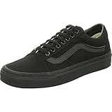 Vans Old Skool, VD3HBKA, Unisex-Erwachsene Sneakers, Schwarz (black/black (canvas), 37 EU