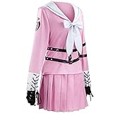 Jilijia Anime Nanami Chiaki Cosplay Kostüm Mädchen JK Verkleidung Full Set Mantel Rock Anzug Schuluniform für Halloween Karneval Anime Ausstellung, Iruma Miu, XS
