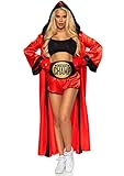 Leg Avenue Knockout Champ Kostum red S/M