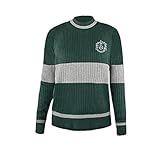 Cinereplicas Harry Potter - Quidditch-Pulli Slytherin - XL - Offizielle Lizenz