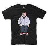 Bud Spencer Herren Jumbo (Zwei ausser Rand und Band) Comic T-Shirt, Schwarz, 3XL