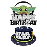 Happy Birthday Tortendeko,Deko Torte,Kuchen Deko,Cupcake Topper,Birthday Party Supplies Geeignet für Kinder Mädchen-Themenpartys