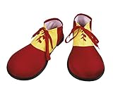 Boland 55509 - Clown Schuhe für Erwachsene, Kostüm Zubehör für Fasching und Mottoparty, Accessories für Faschingskostüme und JGA