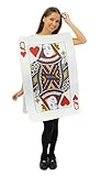 PtitClown - Costume Carte Roi de Cœur Adulte Taille Unique Taille Unique - Blanc
