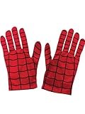 Rubie's Offizielles Kostümzubehör Spidermans Handschuhe, für Kinder, Einheitsgröße, rot Halloween