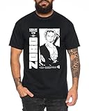 Zoro Boom - Herren T-Shirt Straw Hat Luffy Zoro One Monkey D. Pirat Ace Piece Goku Anime Ruffy, Größe:XL, Farbe:Schwarz