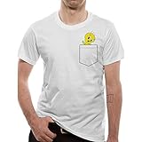 T-Shirt (Unisex-S) Tweety Pocket (White)