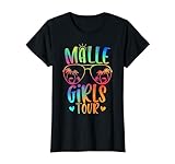 Damen Malle Girls Tour Mallorca Party Urlaub Gruppen T-Shirt