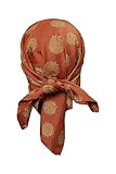 Panjue Damen Nami Stirnband Kopftuch Cosplay Kostüm Zubehör Haartücher Orange