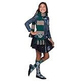 Rubie's Official Harry Potter Slytherin Deluxe-Schal, Kostümzubehör für Kinder und Erwachsene, Einheitsgröße, Alter ab 6 Jahren Halloween