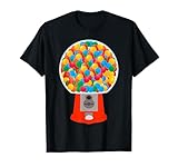 Kaugummi Maschine Kaugummi Automat SpaB Halloween Party T-Shirt