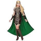 W WIDMANN MILANO Party Fashion - Kostüm Wikingerin, Kleid, Krieger, Barbar, Gallier, Faschingskostüme