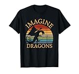 Imagine Magical And Mythical Fantasy Dragons Boys Girls T-Shirt